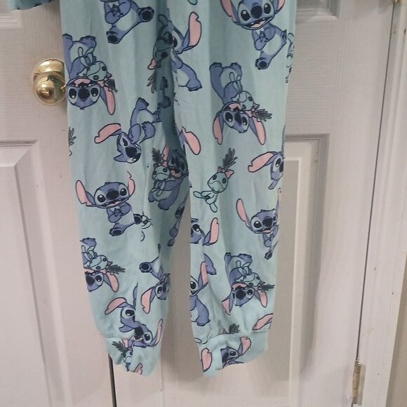 Stitch Disney super soft plush feel 2 pc  PJ pajama set  Sz L (12-14) NWOT - Picture 2 of 9